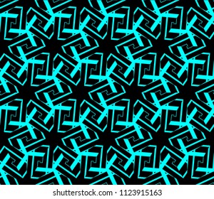 Modern geometric ornament. Seamless vector illustration for design.