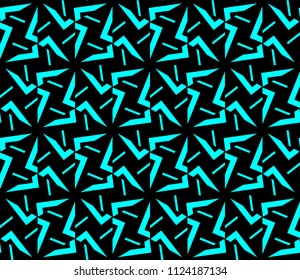 Modern geometric ornament. Seamless vector illustration for design.