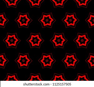 Modern geometric ornament. Seamless vector illustration for design.