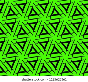 Modern geometric ornament. Seamless vector illustration for design.