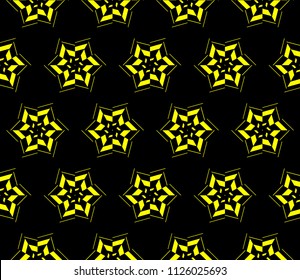 Modern geometric ornament. Seamless vector illustration for design.