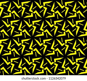 Modern geometric ornament. Seamless vector illustration for design.