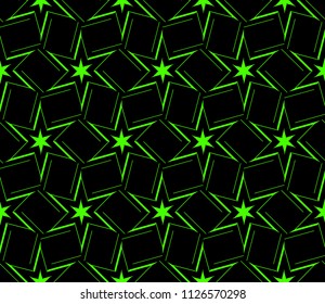 Modern geometric ornament. Seamless vector illustration for design.