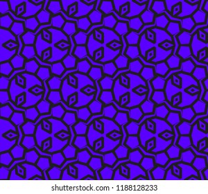 Modern geometric ornament. Seamless vector illustration for design.