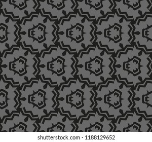 Modern geometric ornament. Seamless vector illustration for design.