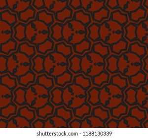 Modern geometric ornament. Seamless vector illustration for design.