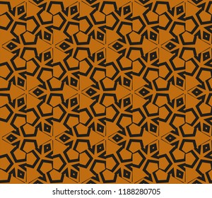 Modern geometric ornament. Seamless vector illustration for design.