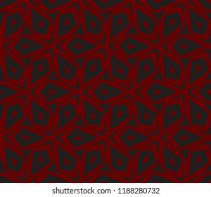 Modern geometric ornament. Seamless vector illustration for design.
