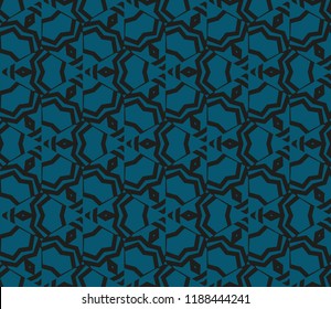 Modern geometric ornament. Seamless vector illustration for design.