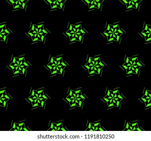 Modern geometric ornament. Seamless vector illustration for design.