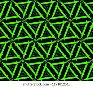 Modern geometric ornament. Seamless vector illustration for design.
