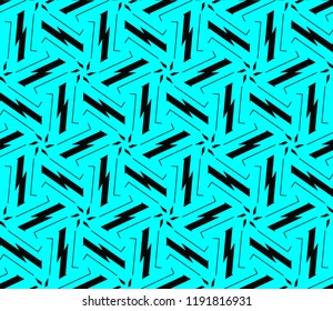 Modern geometric ornament. Seamless vector illustration for design.