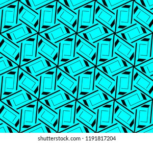 Modern geometric ornament. Seamless vector illustration for design.
