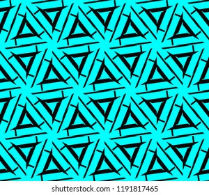 Modern geometric ornament. Seamless vector illustration for design.