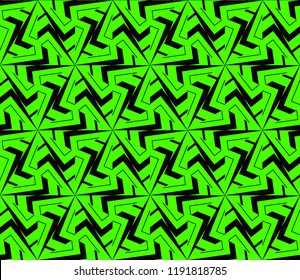 Modern geometric ornament. Seamless vector illustration for design.
