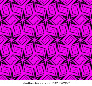 Modern geometric ornament. Seamless vector illustration for design.