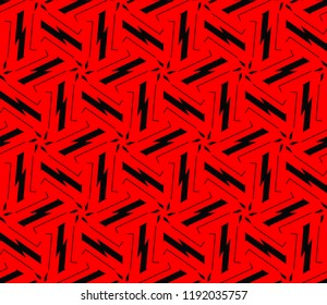 Modern geometric ornament. Seamless vector illustration for design.