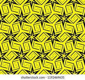 Modern geometric ornament. Seamless vector illustration for design.