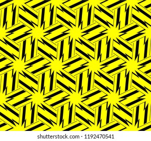 Modern geometric ornament. Seamless vector illustration for design.