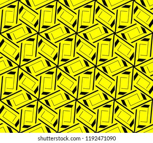 Modern geometric ornament. Seamless vector illustration for design.
