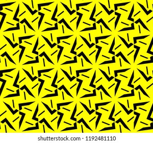 Modern geometric ornament. Seamless vector illustration for design.