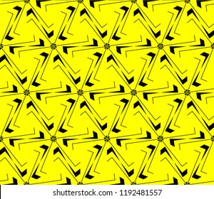Modern geometric ornament. Seamless vector illustration for design.