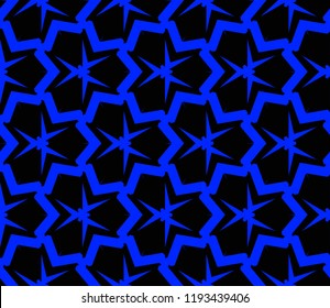Modern geometric ornament. Seamless vector illustration for design.