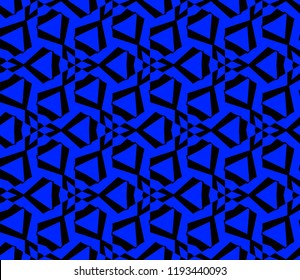Modern geometric ornament. Seamless vector illustration for design.