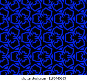 Modern geometric ornament. Seamless vector illustration for design.