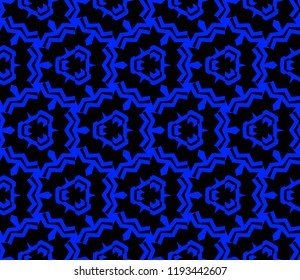 Modern geometric ornament. Seamless vector illustration for design.