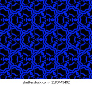 Modern geometric ornament. Seamless vector illustration for design.