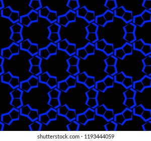 Modern geometric ornament. Seamless vector illustration for design.