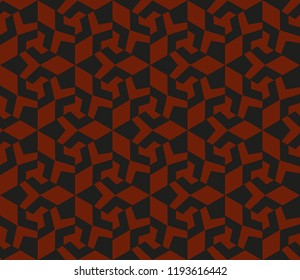 Modern geometric ornament. Seamless vector illustration for design.