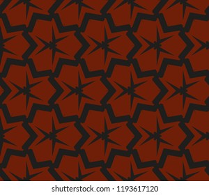 Modern geometric ornament. Seamless vector illustration for design.