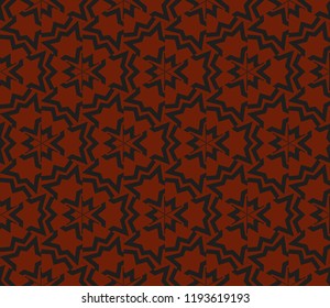 Modern geometric ornament. Seamless vector illustration for design.