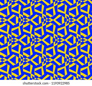Modern geometric ornament. Seamless vector illustration for design.