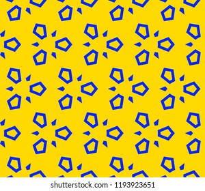 Modern geometric ornament. Seamless vector illustration for design.
