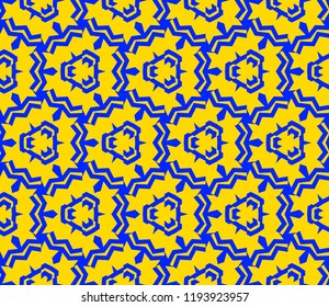Modern geometric ornament. Seamless vector illustration for design.