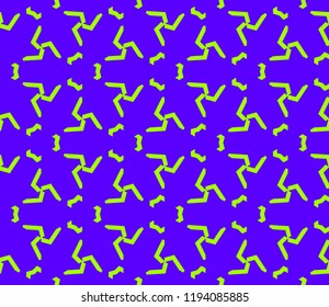 Modern geometric ornament. Seamless vector illustration for design.