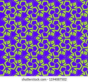 Modern geometric ornament. Seamless vector illustration for design.