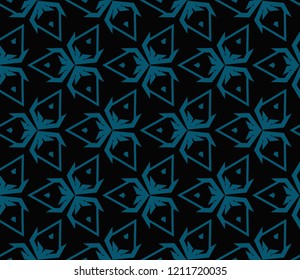 Modern geometric ornament. Seamless vector illustration for design.