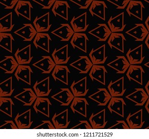 Modern geometric ornament. Seamless vector illustration for design.