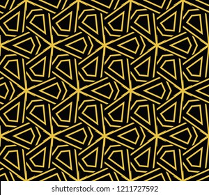 Modern geometric ornament. Seamless vector illustration for design.