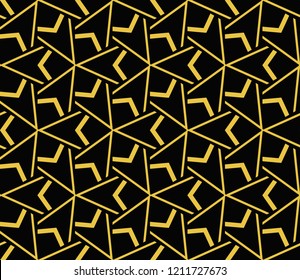 Modern geometric ornament. Seamless vector illustration for design.