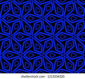 Modern geometric ornament. Seamless vector illustration for design.