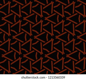 Modern geometric ornament. Seamless vector illustration for design.