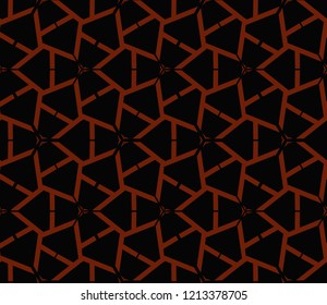 Modern geometric ornament. Seamless vector illustration for design.