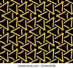 Modern geometric ornament. Seamless vector illustration for design.