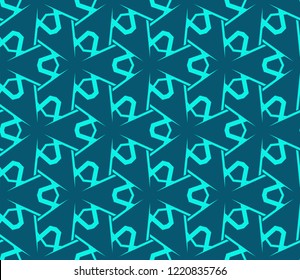 Modern geometric ornament. Seamless vector illustration for design.