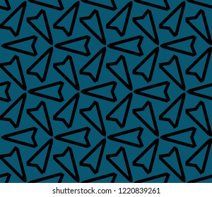 Modern geometric ornament. Seamless vector illustration for design.